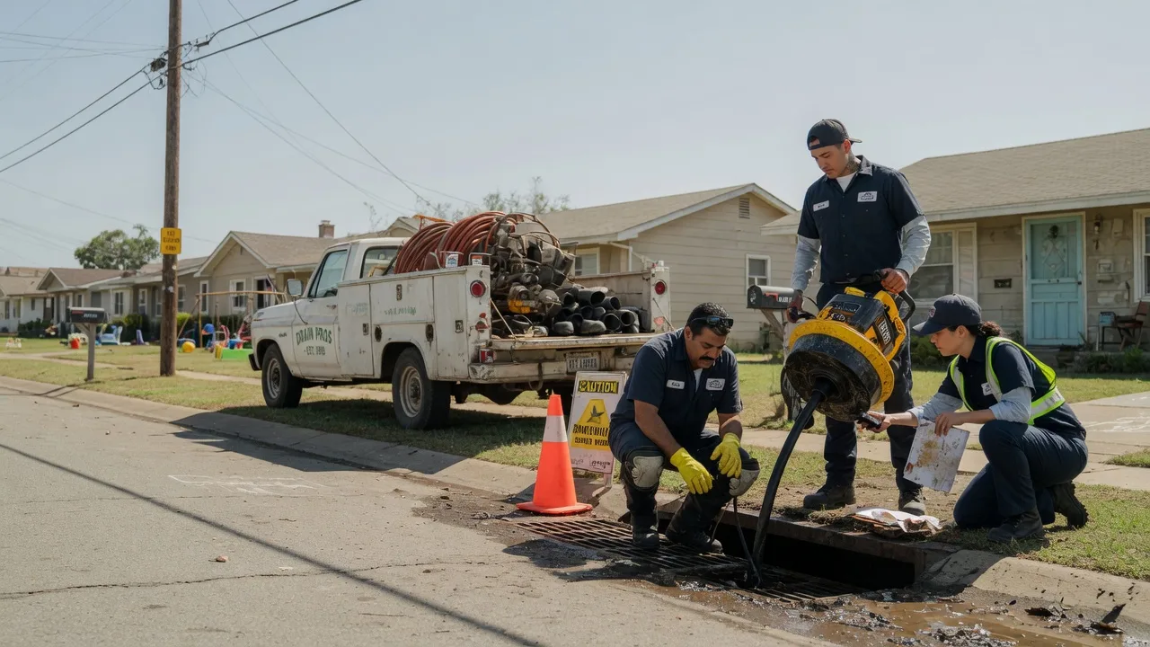 Drain Cleaning in Irvington, NJ near me